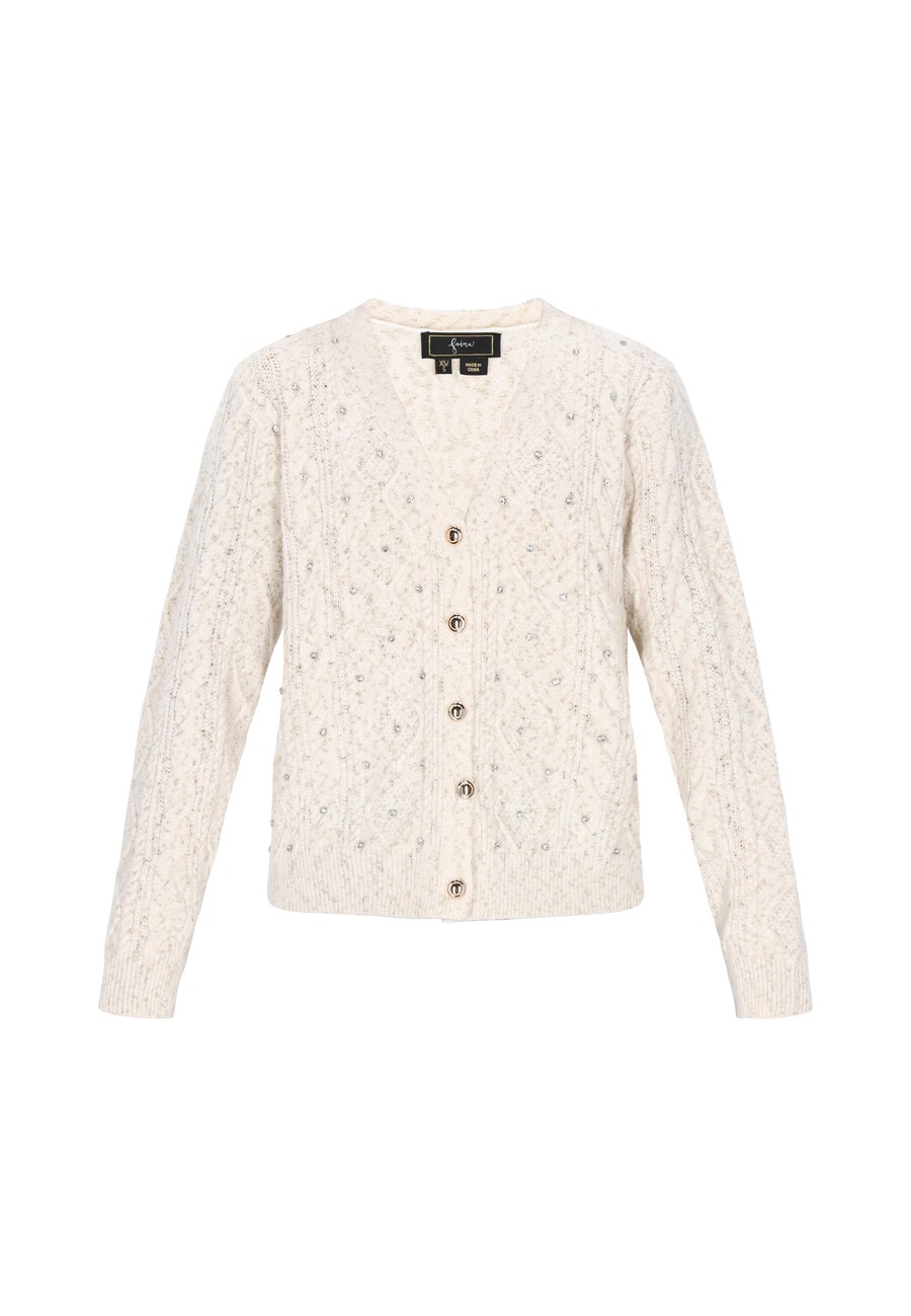 Вязаный кардиган faina, от белого
Вязаный кардиган faina, от белого