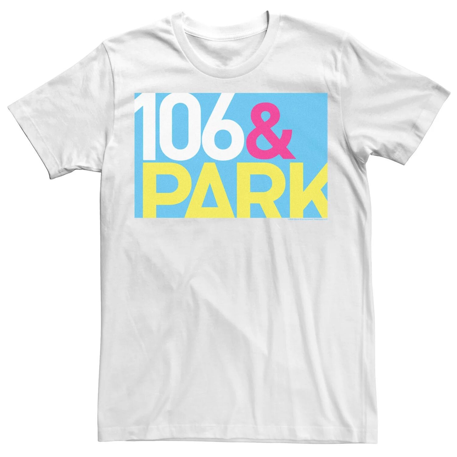 Мужская футболка с логотипом BET 106 и Park Licensed Character
Мужская футболка с логотипом BET 106 и Park Licensed Character