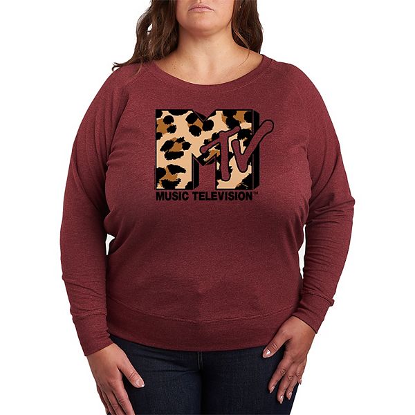 Футболка с длинным рукавом French Terry с принтом MTV и леопардовым узором Plus Size Licensed Character, Heather Dark Red, Коричневый, Футболка с длинным рукавом French Terry с принтом MTV и леопардовым узором Plus Size Licensed Character, Heather Dark Re
Футболка с длинным рукавом French Terry с принтом MTV и леопардовым узором Plus Size Licensed Character, Heather Dark Red, Коричневый, Футболка с длинным рукавом French Terry с принтом MTV и леопардовым узором Plus Size Licensed Character, Heather Dark Re