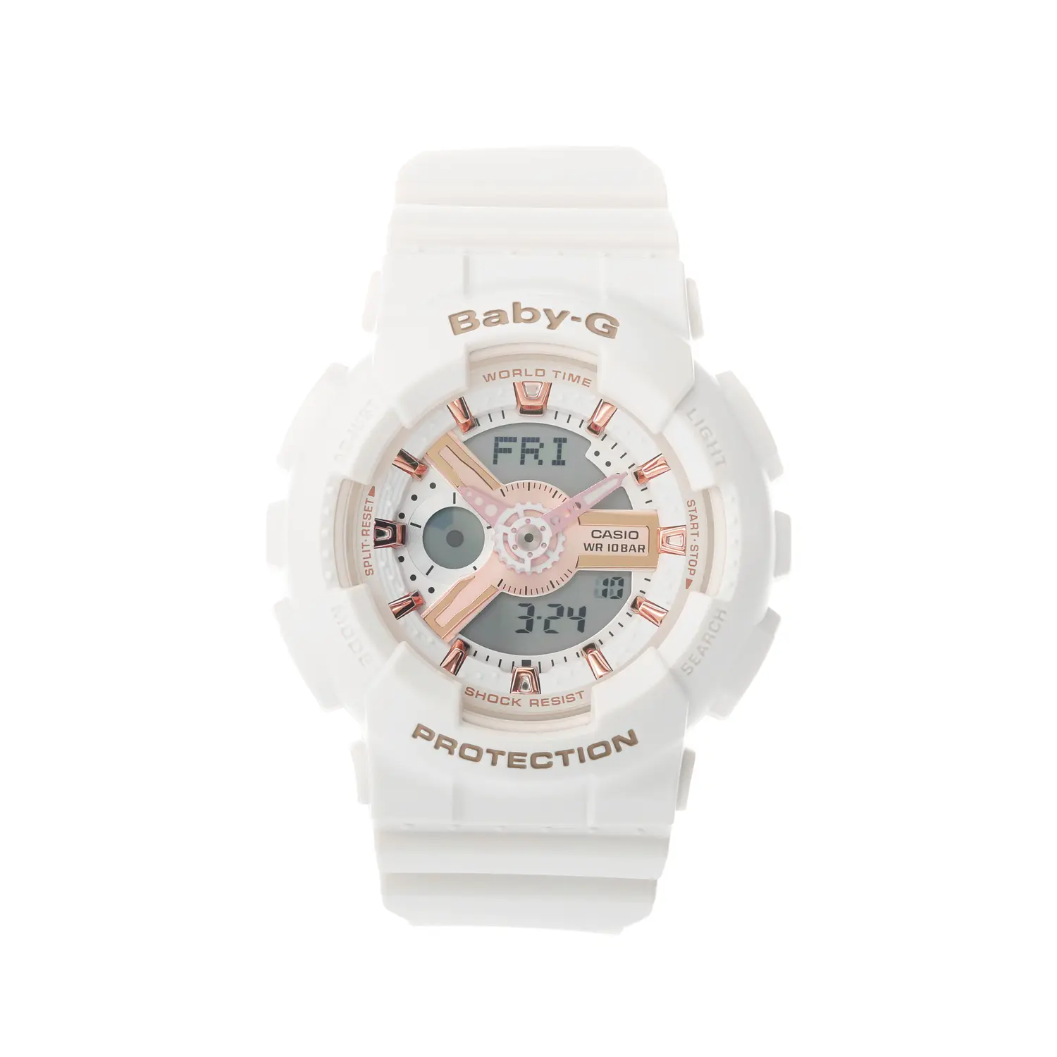 CASIO Часы Women's BABY-G White Watch BA-110XRG-7AJF
CASIO Часы Women's BABY-G White Watch BA-110XRG-7AJF