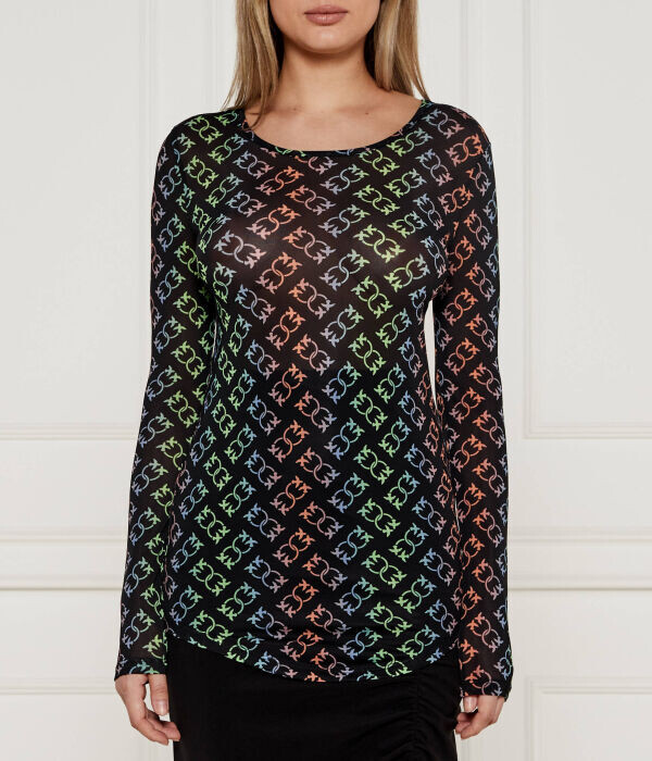 Лонгслив женский Pinko с фирменным принтом, мультиколор
Лонгслив женский Pinko с фирменным принтом, мультиколор