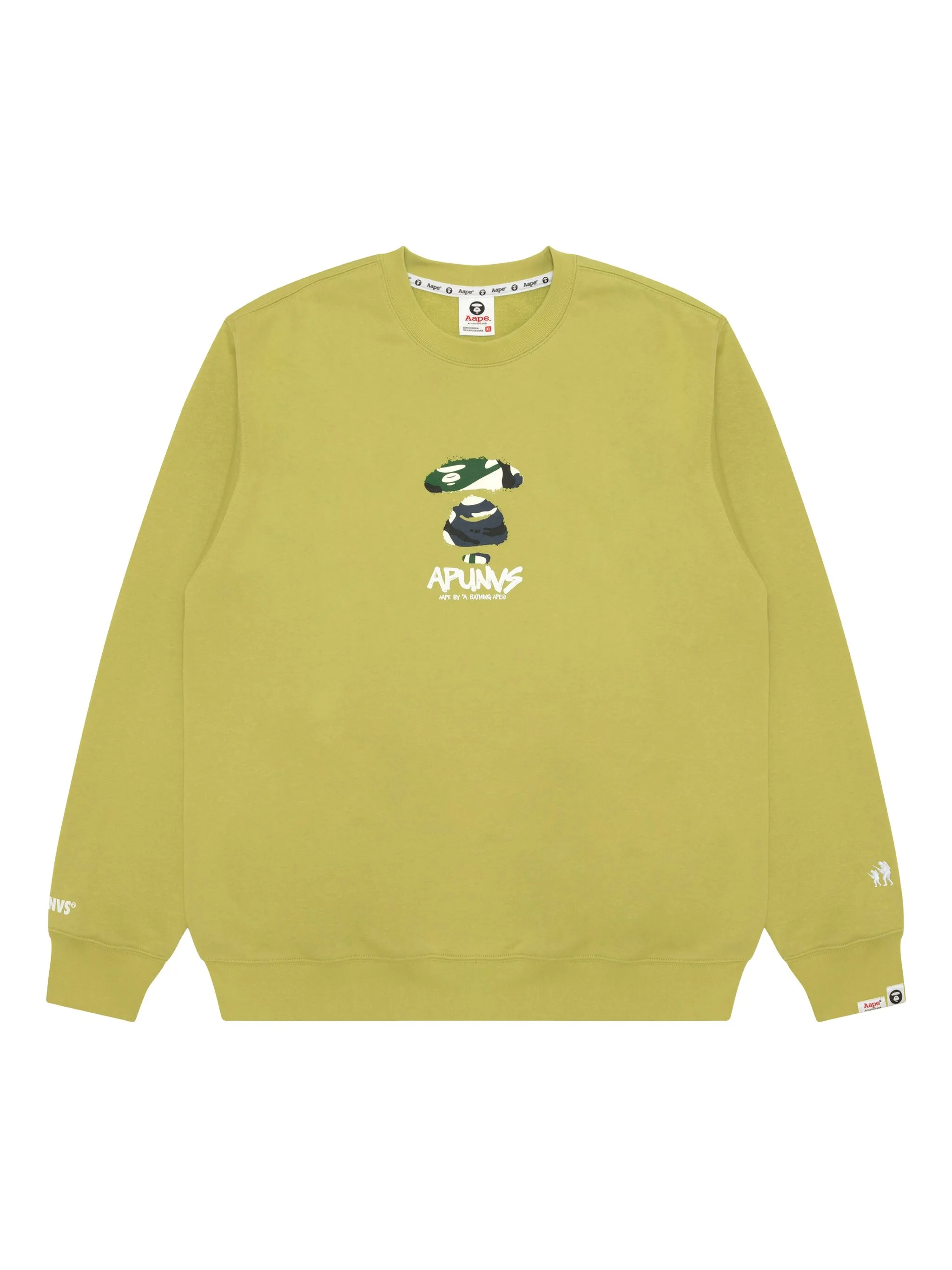 Толстовка с камуфляжным принтом Aape By A Bathing Ape, зеленый
Толстовка с камуфляжным принтом Aape By A Bathing Ape, зеленый