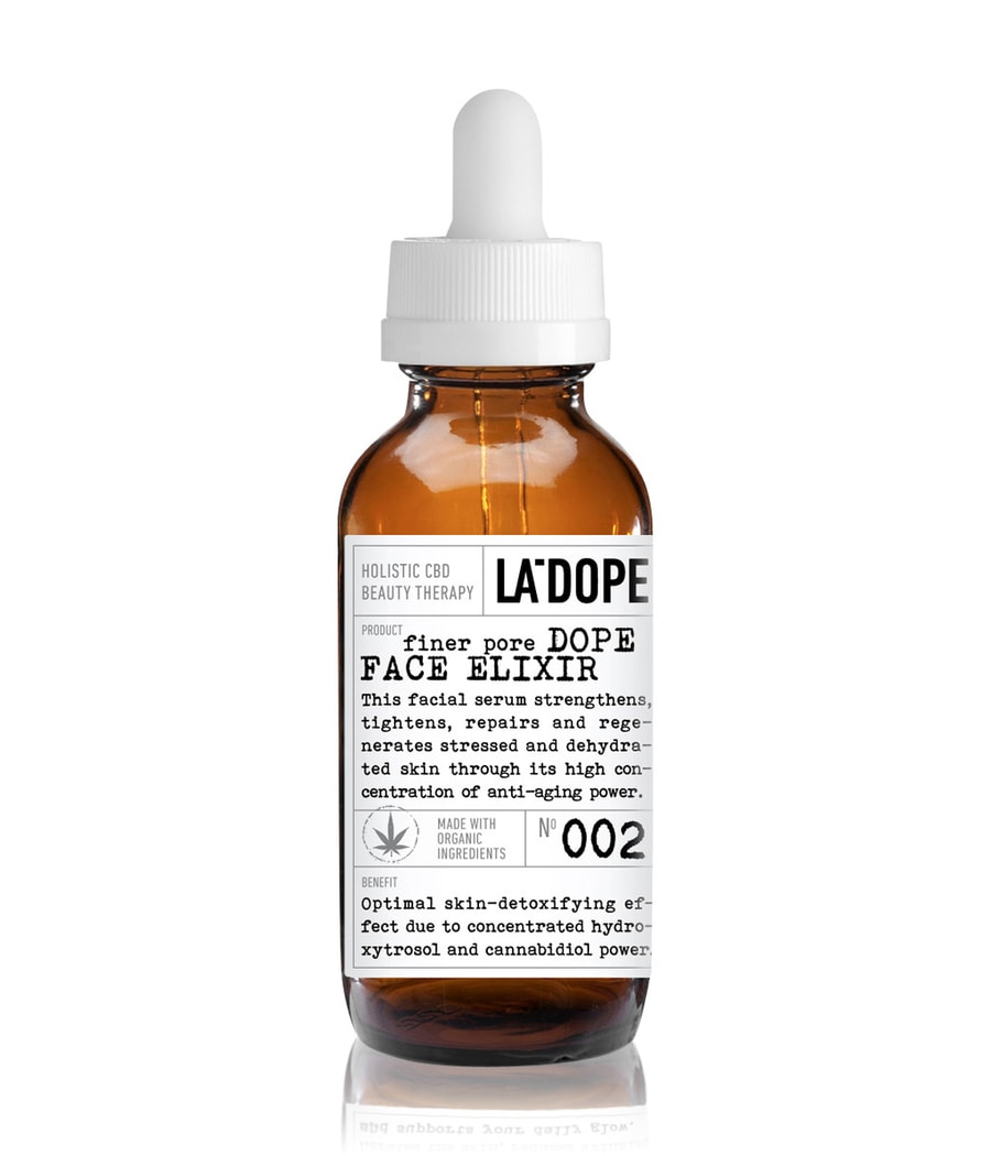 Сыворотка для лица LA DOPE CBD Face Elixier 002, 30 ml
Сыворотка для лица LA DOPE CBD Face Elixier 002, 30 ml