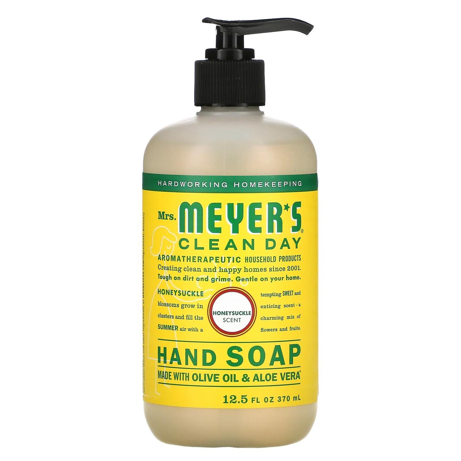 Mrs. Meyers Clean Day Hand Soap Honeysuckle Scent 12.5 fl oz (370 ml)
Mrs. Meyers Clean Day Hand Soap Honeysuckle Scent 12.5 fl oz (370 ml)
