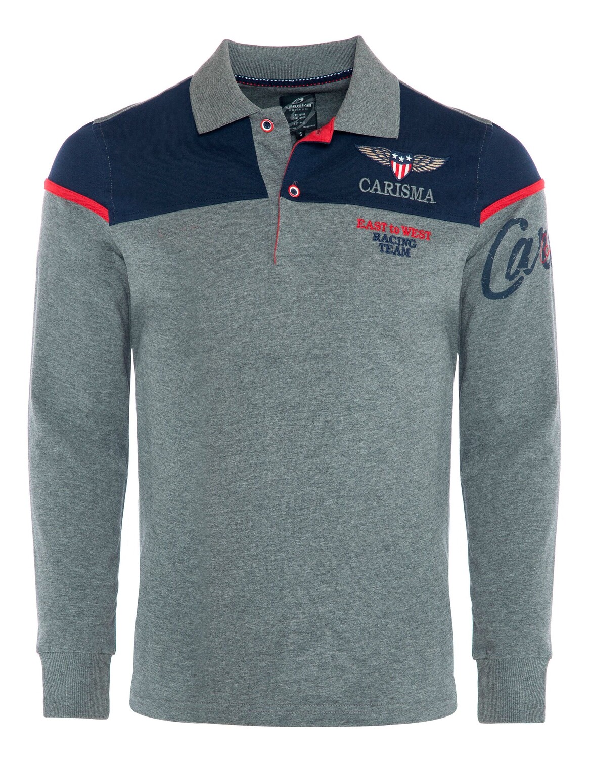 Поло CARISMA Langarm Polo, серый 
Поло CARISMA Langarm Polo, серый