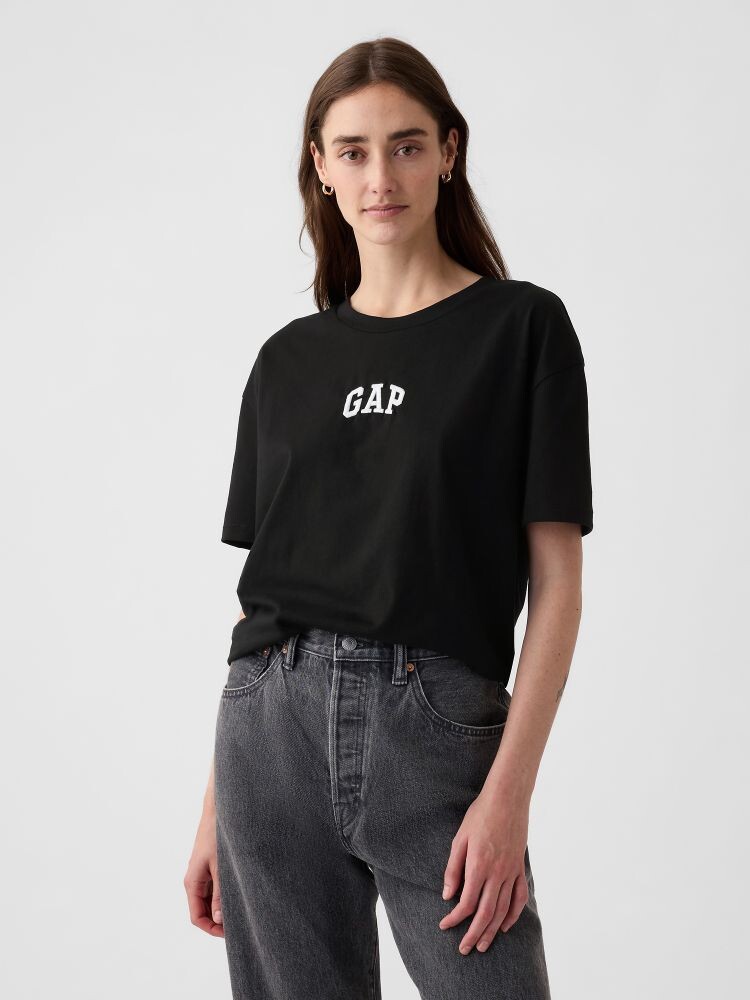 Футболка с логотипом Gap, черный
Футболка с логотипом Gap, черный