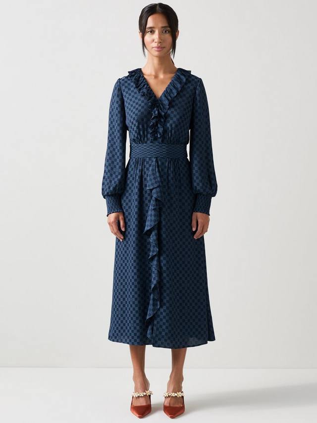 Платье миди Petite Adriana с логотипом L.K.Bennett, Midnight
Платье миди Petite Adriana с логотипом L.K.Bennett, Midnight