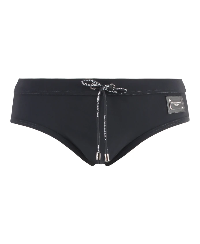 Эластичные плавки на шнурке Dolce & Gabbana, синий
Эластичные плавки на шнурке Dolce & Gabbana, синий