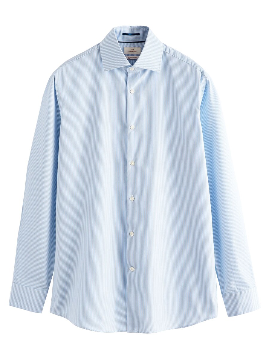 Приталенная рубашка на пуговицах Next, светло-синий
Приталенная рубашка на пуговицах Next, светло-синий