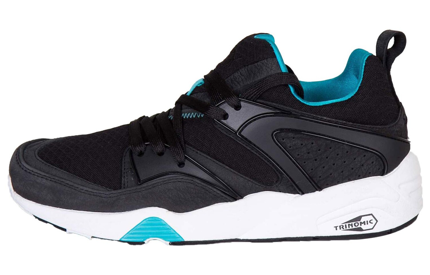 Кроссовки Puma Blaze Of Glory Black Turquoise, черный/синий 
Кроссовки Puma Blaze Of Glory Black Turquoise, черный/синий