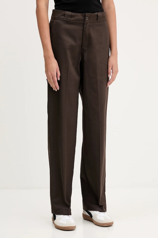 Хлопковые брюки Dickies, коричневый
Хлопковые брюки Dickies, коричневый