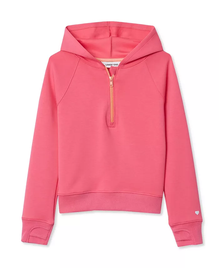 Детская активная толстовка с молнией на четверть Lands' End, розовый
Детская активная толстовка с молнией на четверть Lands' End, розовый