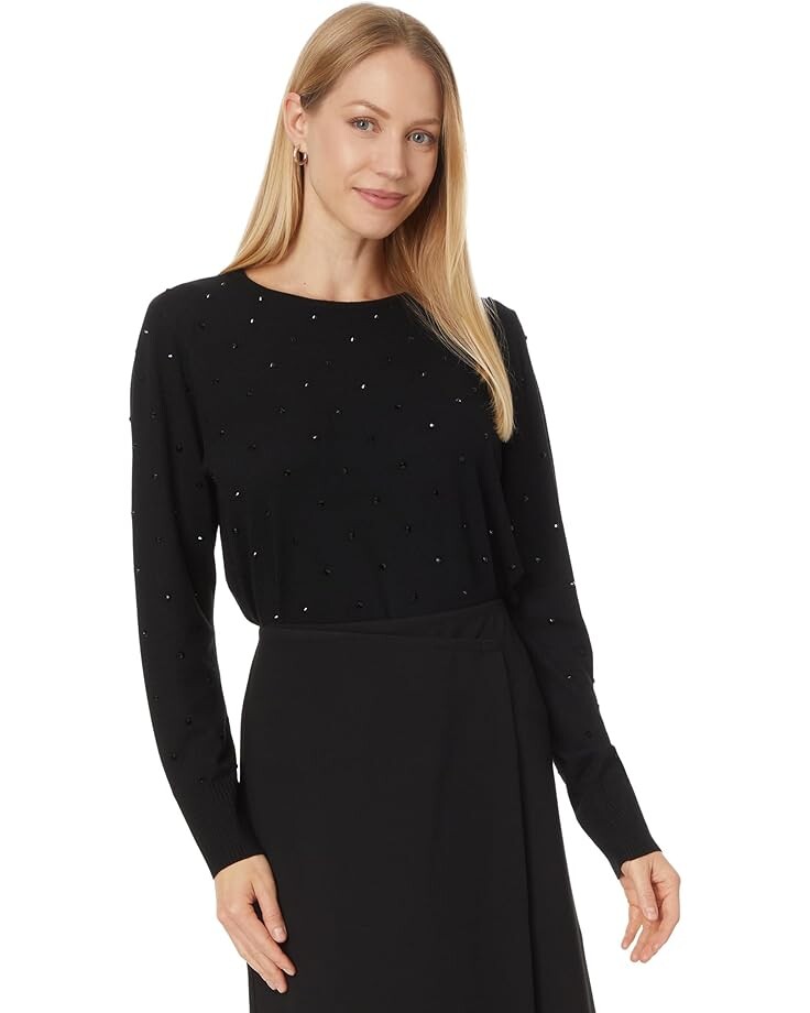 Свитер Elliott Lauren Jet Setter - Crew Neck Sweater with Jet Black Rhinestones, черный
Свитер Elliott Lauren Jet Setter - Crew Neck Sweater with Jet Black Rhinestones, черный