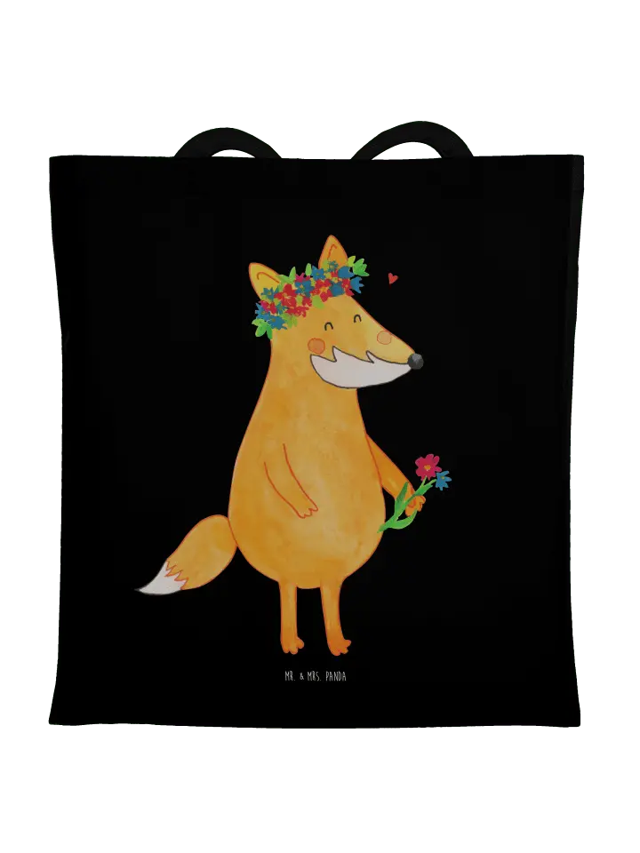 Сумка для переноски Mr & Mrs Panda Fuchs Blumen ohne Spruch, черный
Сумка для переноски Mr & Mrs Panda Fuchs Blumen ohne Spruch, черный