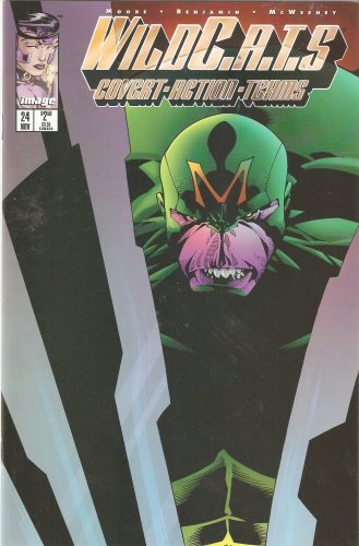 WildC.A.T.S. Covert Action Teams #24 November 1995 (Image Comics)
WildC.A.T.S. Covert Action Teams #24 November 1995 (Image Comics)