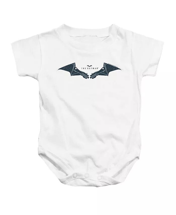 Baby Girls Механический комбинезон с логотипом летучей мыши для девочек Batman, белый
Baby Girls Механический комбинезон с логотипом летучей мыши для девочек Batman, белый