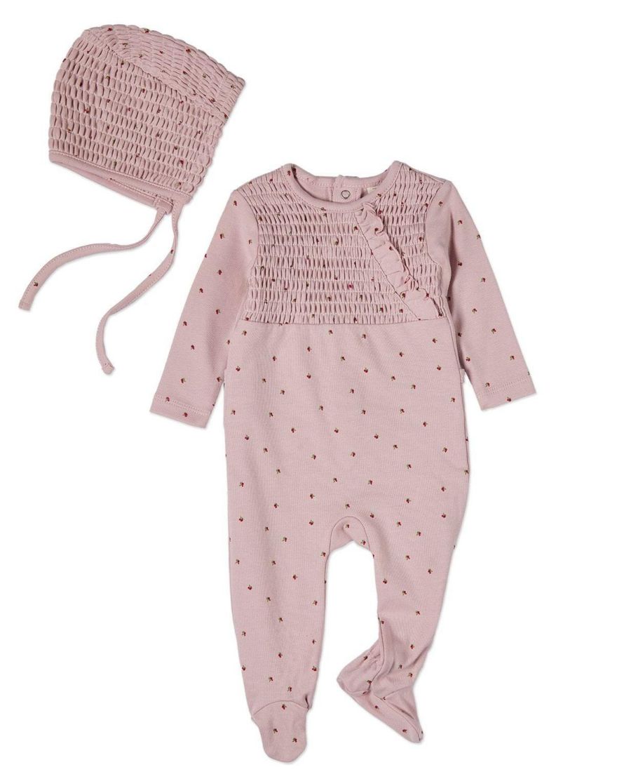 Комплект из двух предметов для девочек "Sweet Cherry" из 100% хлопка с присборенными ножками MeMoi, Blush pink
Комплект из двух предметов для девочек "Sweet Cherry" из 100% хлопка с присборенными ножками MeMoi, Blush pink