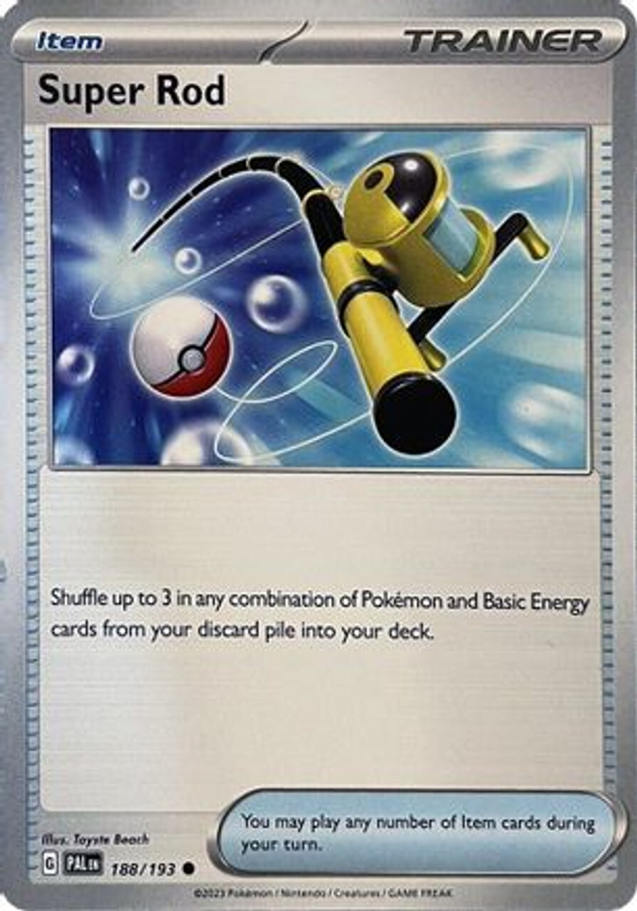 Карточная игра Super Rod 188 - SV02 Paldea Evolved Reverse Holofoil
Карточная игра Super Rod 188 - SV02 Paldea Evolved Reverse Holofoil