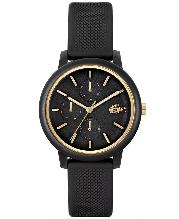 Женские часы L.12.12 разноцветный черный силиконовый ремешок 38 мм Lacoste
Женские часы L.12.12 разноцветный черный силиконовый ремешок 38 мм Lacoste