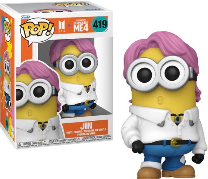 Funko POP! миньоны x bts потрясают 419 Джин Кук миньоны гадкий я
Funko POP! миньоны x bts потрясают 419 Джин Кук миньоны гадкий я