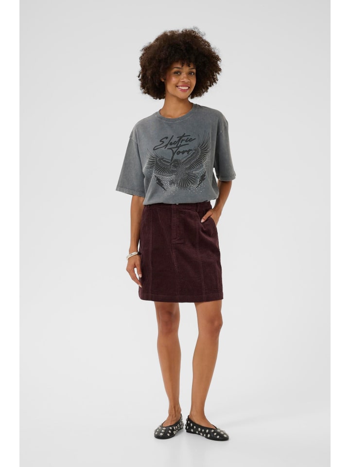 CULTURE Юбка CUbaela А-образного силуэта, цвет горький шоколад
CULTURE Юбка CUbaela А-образного силуэта, цвет горький шоколад