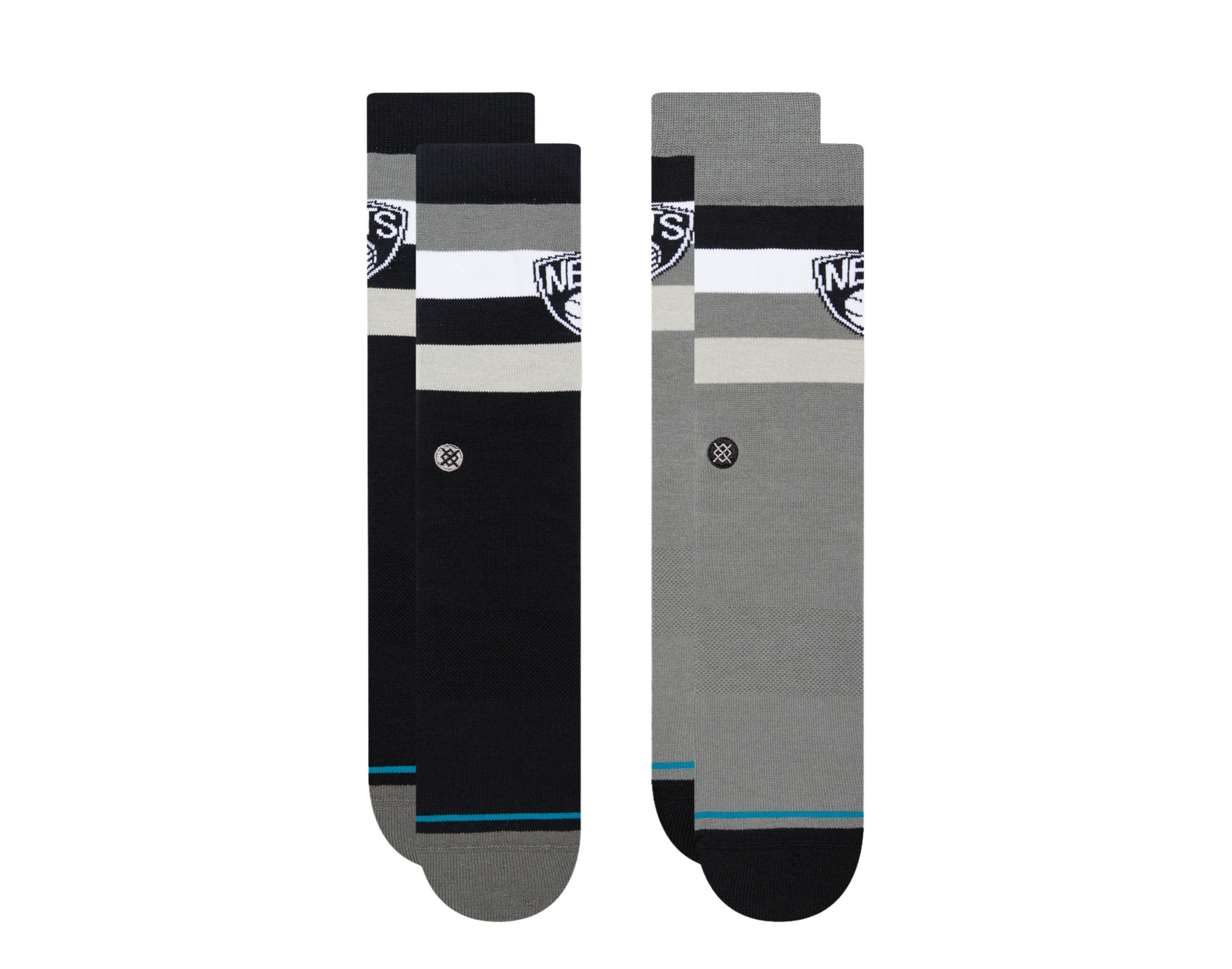 Носки Stance x NBA Brooklyn Nets ST, комплект из 2 пар, черно-серые, A555C22NTS-BLK
Носки Stance x NBA Brooklyn Nets ST, комплект из 2 пар, черно-серые, A555C22NTS-BLK