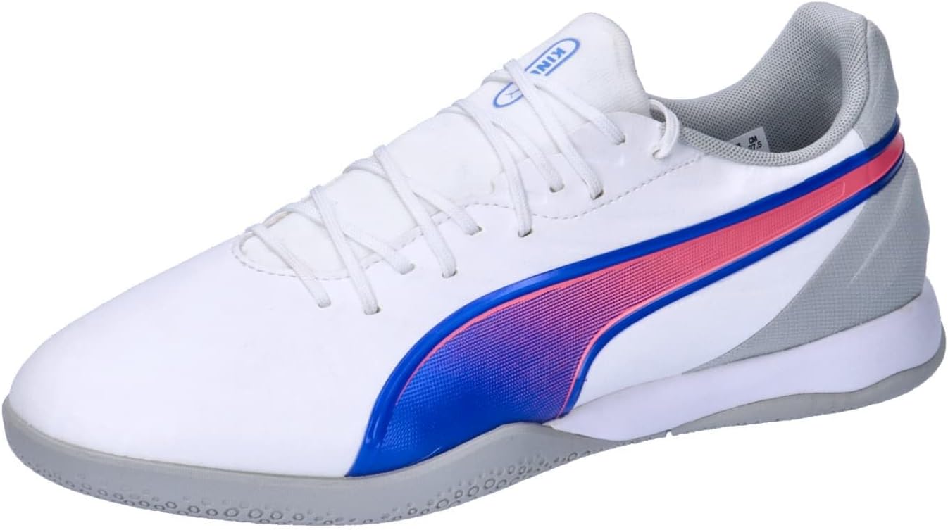 Унисекс кроссовки PUMA King Match It для футбола, серый/светло-серый/белый/синий
Унисекс кроссовки PUMA King Match It для футбола, серый/светло-серый/белый/синий
