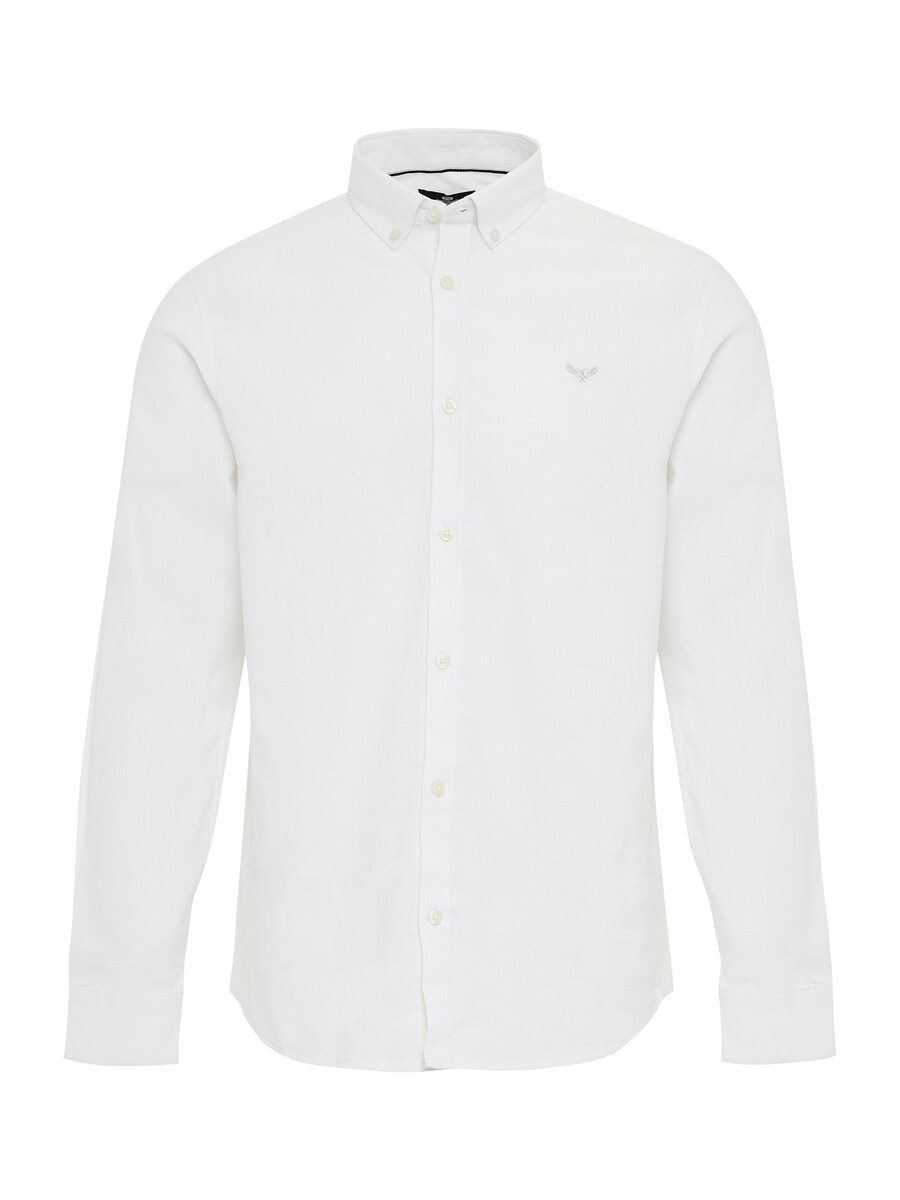 Рубашка на пуговицах классического кроя Threadbare Bale, белый
Рубашка на пуговицах классического кроя Threadbare Bale, белый