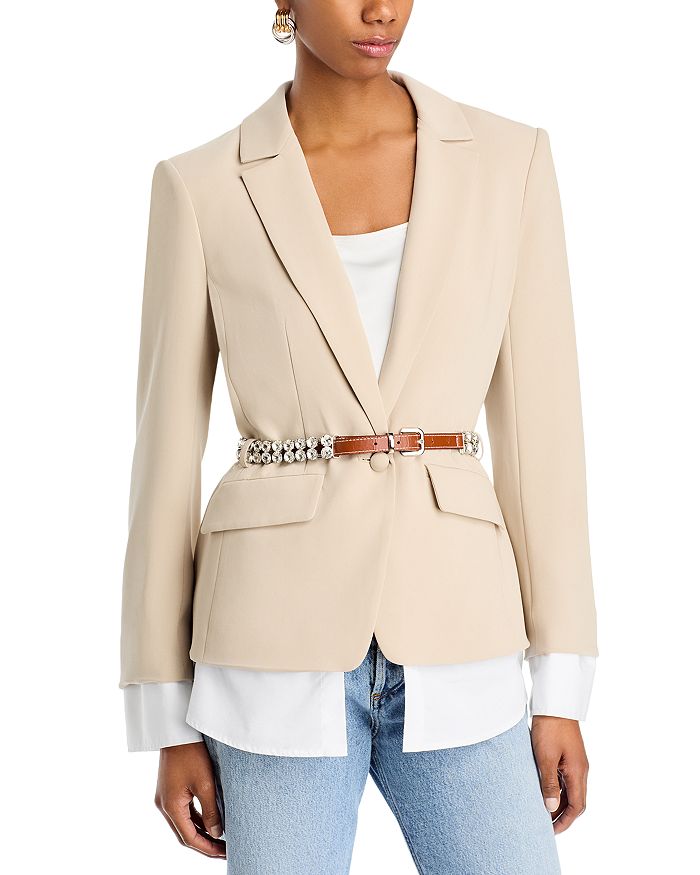 Куртка с поясом Vittoria Cinq à Sept, коричневый/бежевый
Куртка с поясом Vittoria Cinq à Sept, коричневый/бежевый