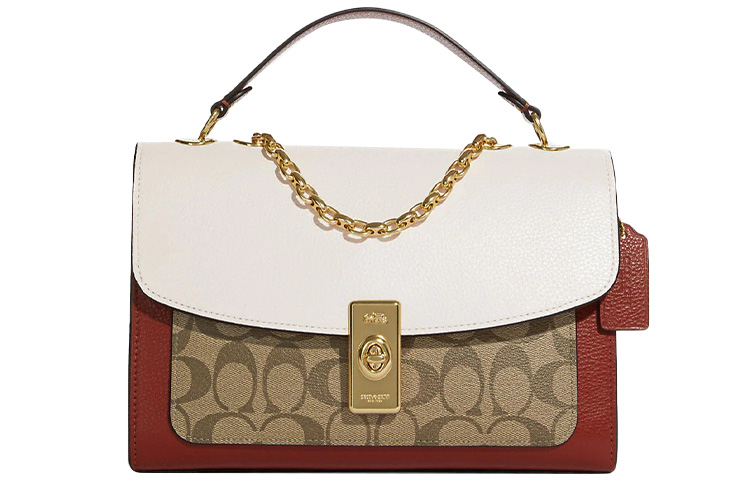 COACH Кожаная сумка через плечо среднего размера
COACH Кожаная сумка через плечо среднего размера