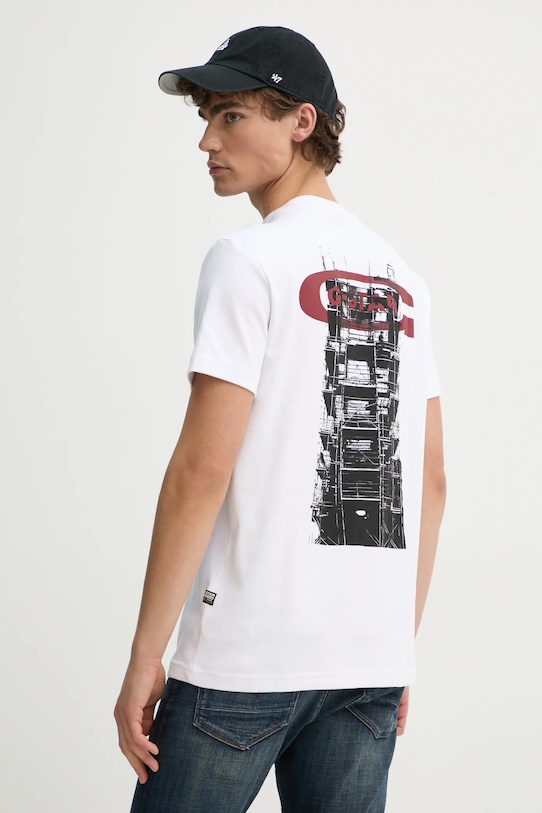 Хлопковая футболка G-Star, белый
Хлопковая футболка G-Star, белый