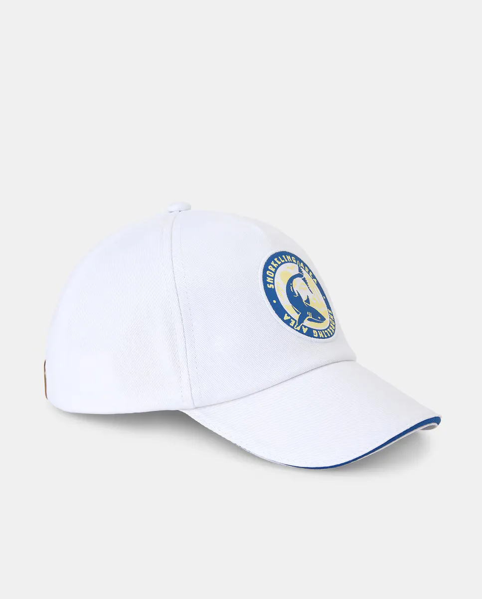 Детская кепка с принтом лобстера Kids El Corte Inglés, белый 
Детская кепка с принтом лобстера Kids El Corte Inglés, белый