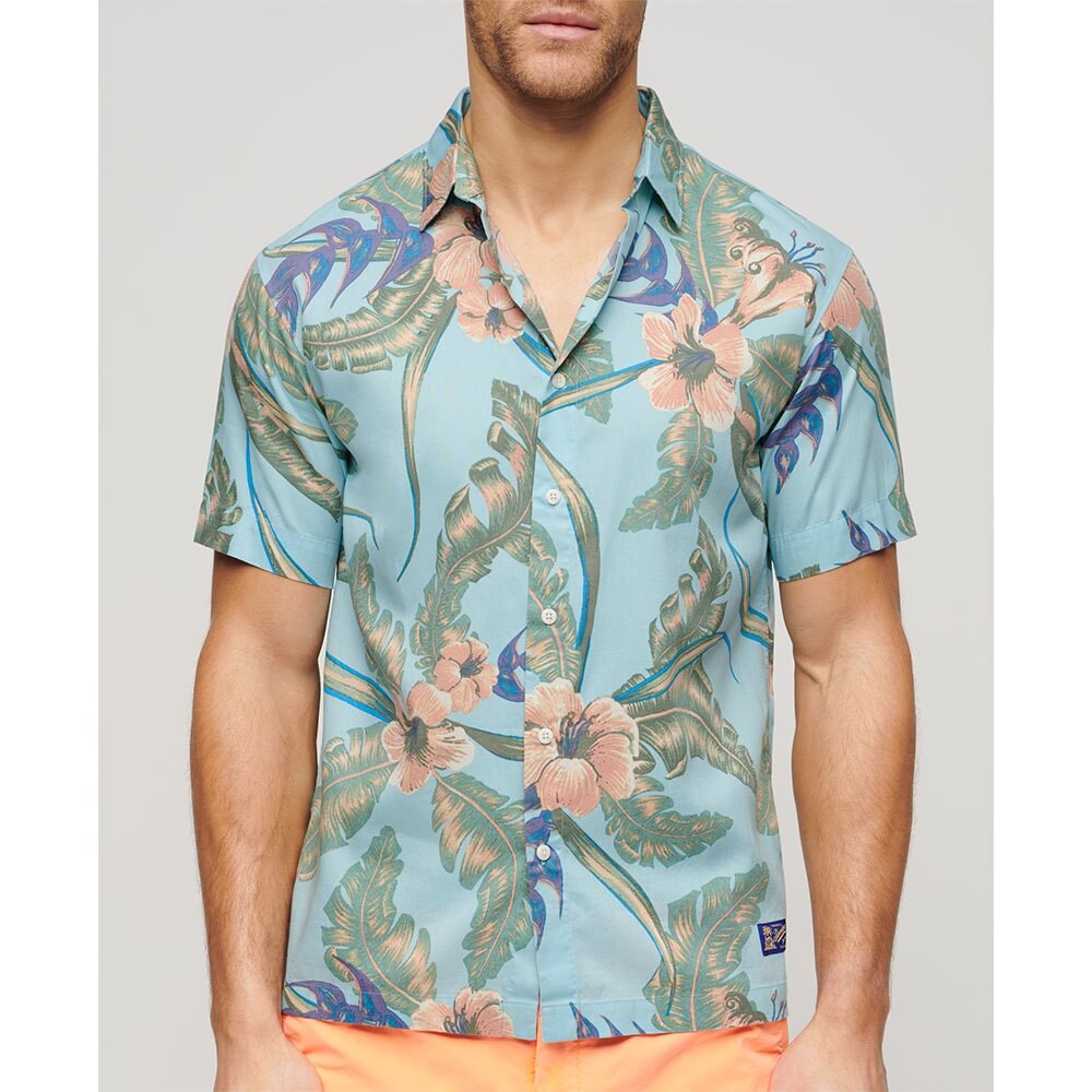 Рубашка с коротким рукавом Superdry Hawaiian, Разноцветный
Рубашка с коротким рукавом Superdry Hawaiian, Разноцветный