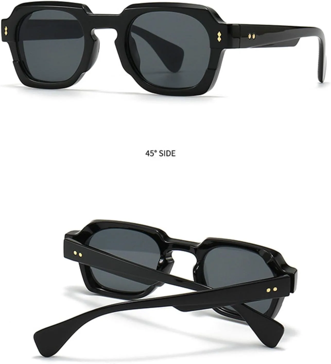 Популярные модные женские солнцезащитные очки в винтажном панк-стиле, градиентные очки, мужские солнцезащитные очки с заклепками VVTWSSW, Black Blue Purple
Популярные модные женские солнцезащитные очки в винтажном панк-стиле, градиентные очки, мужские солнцезащитные очки с заклепками VVTWSSW, Black Blue Purple