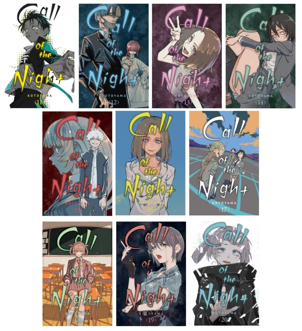 Call of the Night Manga Series 10-Book Ultimate Collection Set II (Vol. 11 to 20) - Supernatural Romance and Vampire Drama (Generic)
Call of the Night Manga Series 10-Book Ultimate Collection Set II (Vol. 11 to 20) - Supernatural Romance and Vampire Drama (Generic)