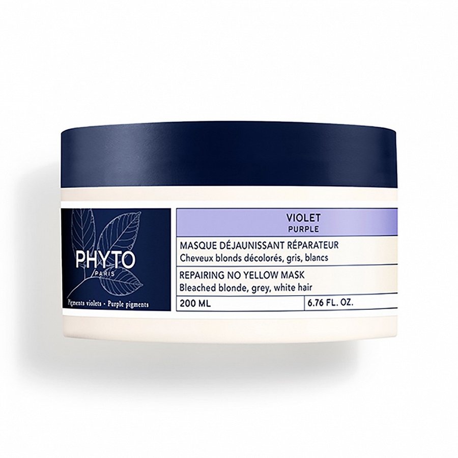 Маска для волос, нейтрализующая желтизну purple mask for white hair Phyto, 200 мл
Маска для волос, нейтрализующая желтизну purple mask for white hair Phyto, 200 мл