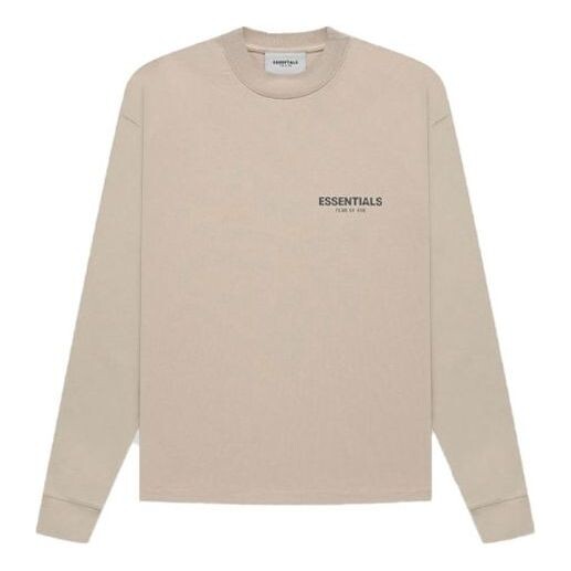 Лонгслив Fear of God Essentials с логотипом, бежевый
Лонгслив Fear of God Essentials с логотипом, бежевый