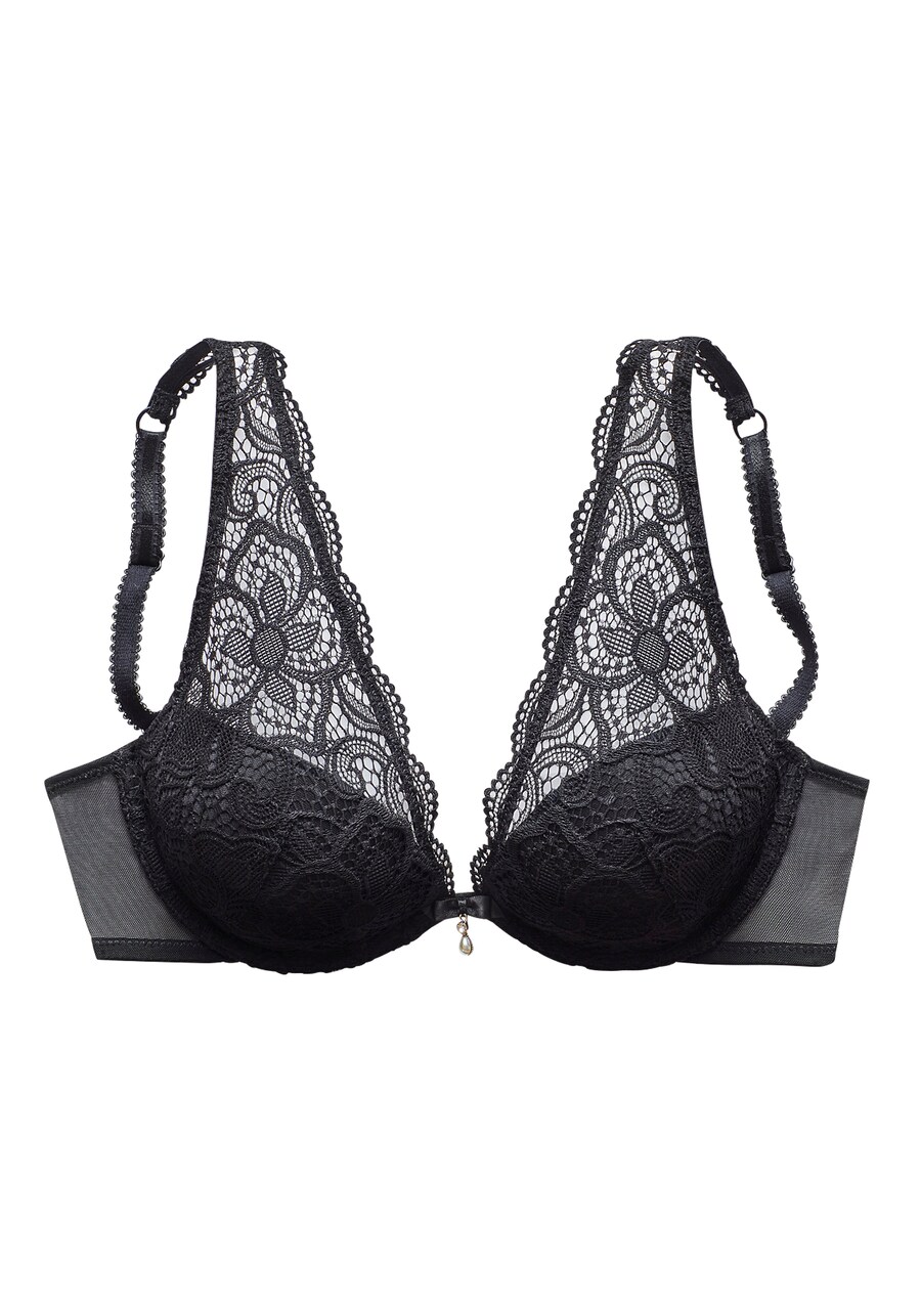 Треугольный бюстгальтер LASCANA, черный
Треугольный бюстгальтер LASCANA, черный