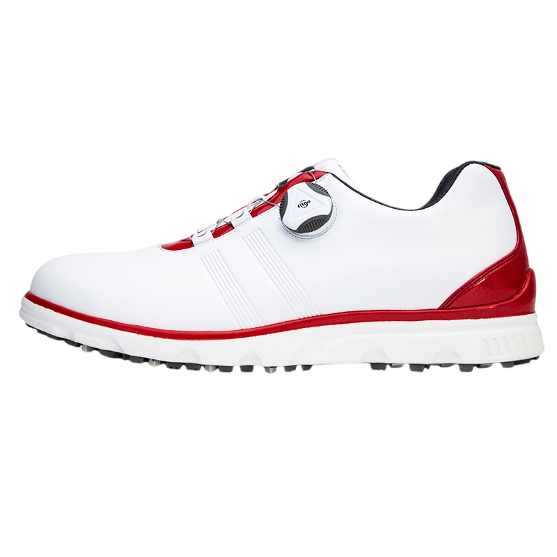 PGM Антискользящие и износостойкие дышащие мужские гольф-туфли низкие бело-серые - бело-красные, цвет White Red
PGM Антискользящие и износостойкие дышащие мужские гольф-туфли низкие бело-серые - бело-красные, цвет White Red