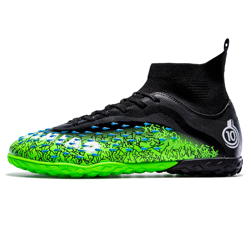 Футбольные бутсы для детей и подростков с противоскользящим покрытием, износостойкие, легкие, амортизирующие, с высоким верхом QIUTEXIONG, черный/зеленый
Футбольные бутсы для детей и подростков с противоскользящим покрытием, износостойкие, легкие, амортизирующие, с высоким верхом QIUTEXIONG, черный/зеленый