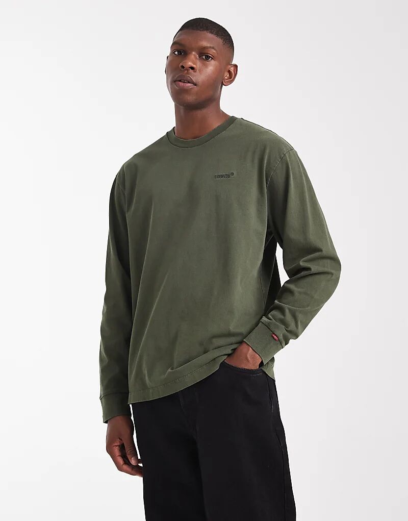 Футболка с длинными рукавами Levi's с аутентичным логотипом, темно-зеленого цвета, Зеленый, Футболка с длинными рукавами Levi's с аутентичным логотипом, темно-зеленого цвета
Футболка с длинными рукавами Levi's с аутентичным логотипом, темно-зеленого цвета, Зеленый, Футболка с длинными рукавами Levi's с аутентичным логотипом, темно-зеленого цвета