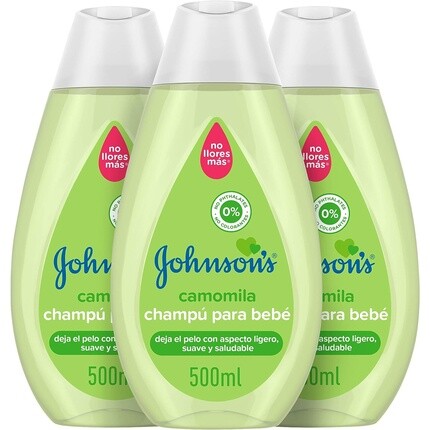 Детский шампунь с ромашкой 500мл, Johnson'S
Детский шампунь с ромашкой 500мл, Johnson'S