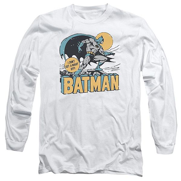 Футболка с длинным рукавом Dc comics night off Licensed Character
Футболка с длинным рукавом Dc comics night off Licensed Character