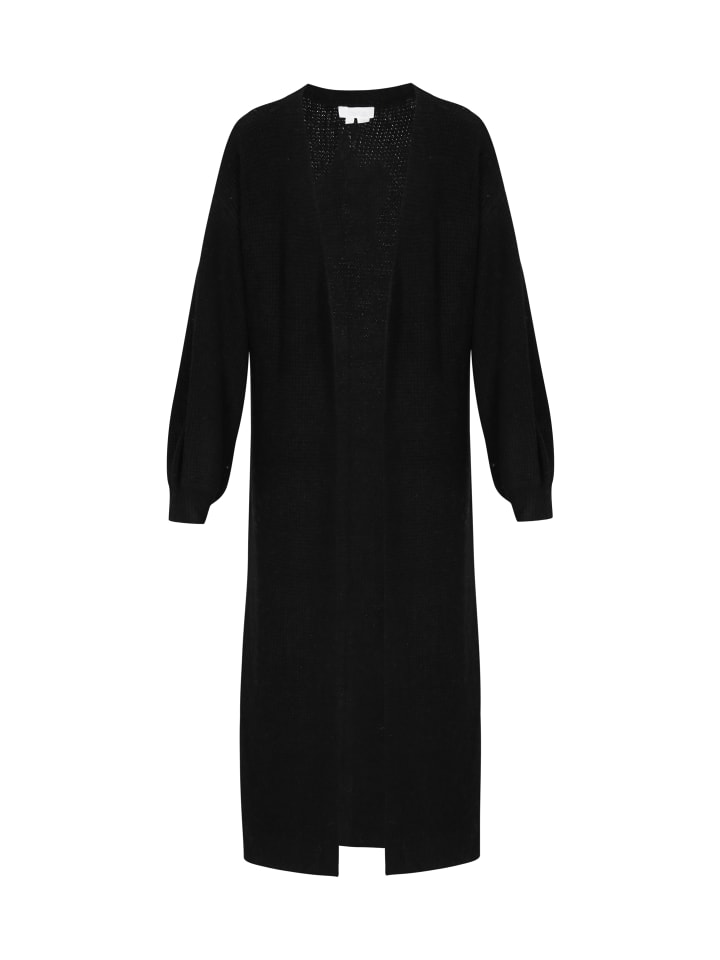 Женский кардиган черного меланжа usha WHITE LABEL
Женский кардиган черного меланжа usha WHITE LABEL