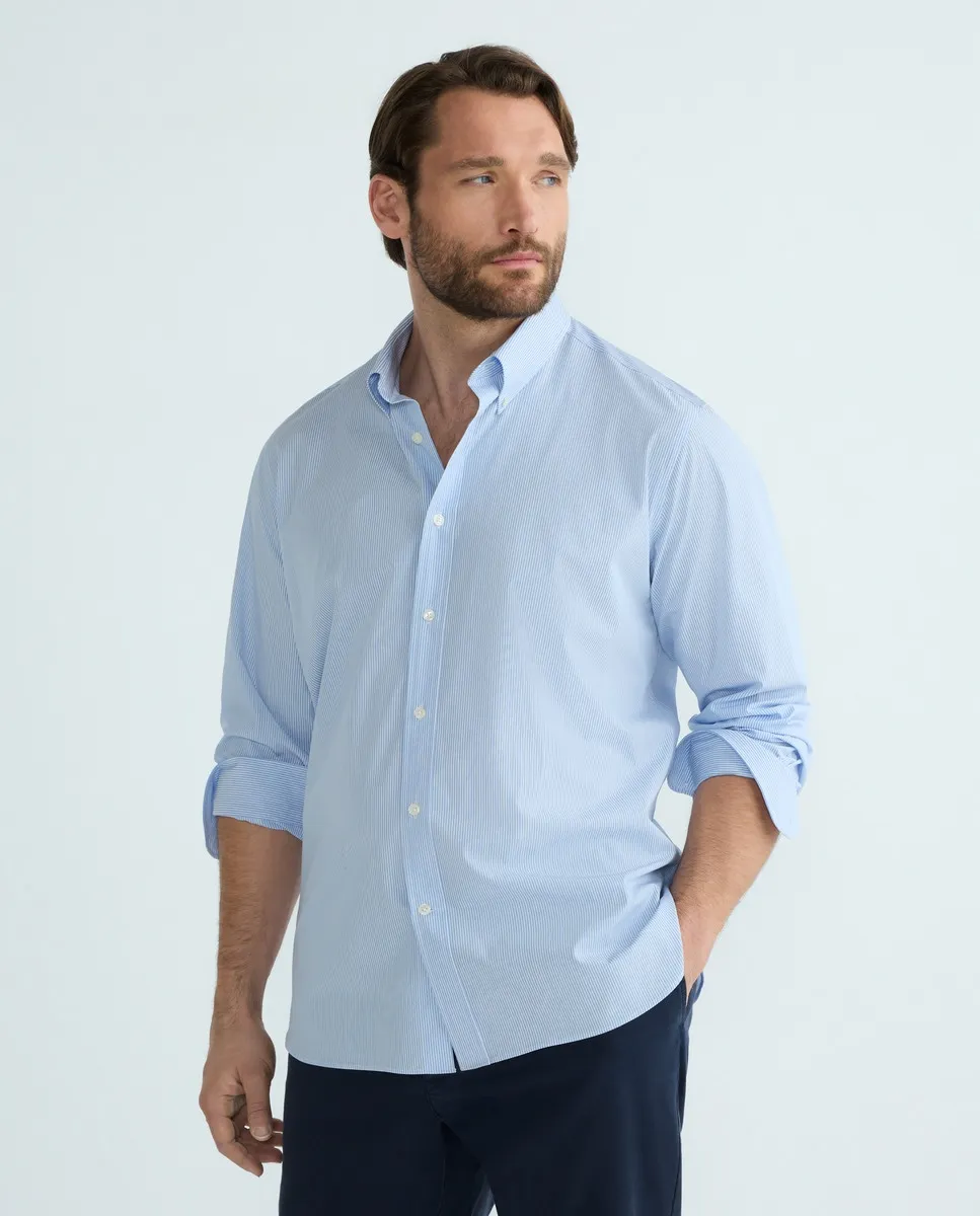 Спортивная рубашка с длинным рукавом больших размеров для мужчин Emidio Tucci, светло-голубой
Спортивная рубашка с длинным рукавом больших размеров для мужчин Emidio Tucci, светло-голубой