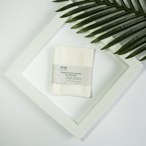 Yeye, Хлопковая лента для волос, экрю
Yeye, Хлопковая лента для волос, экрю