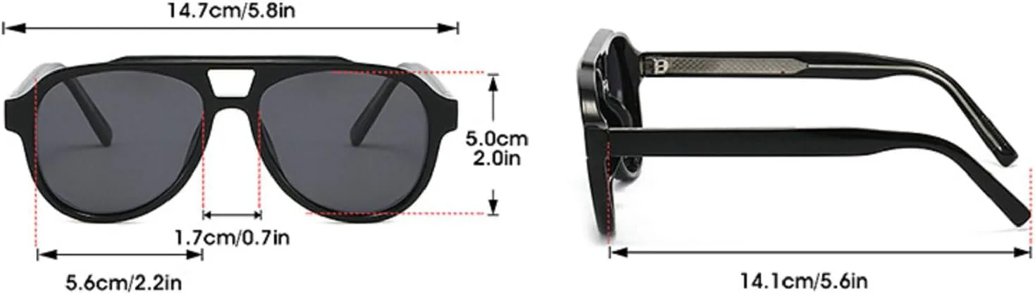Ретро-солнцезащитные очки-пилот с двойной перемычкой для женщин, защита от УФ-излучения UV400, модные мужские солнцезащитные очки в стиле панк mincl, Leopard
Ретро-солнцезащитные очки-пилот с двойной перемычкой для женщин, защита от УФ-излучения UV400, модные мужские солнцезащитные очки в стиле панк mincl, Leopard