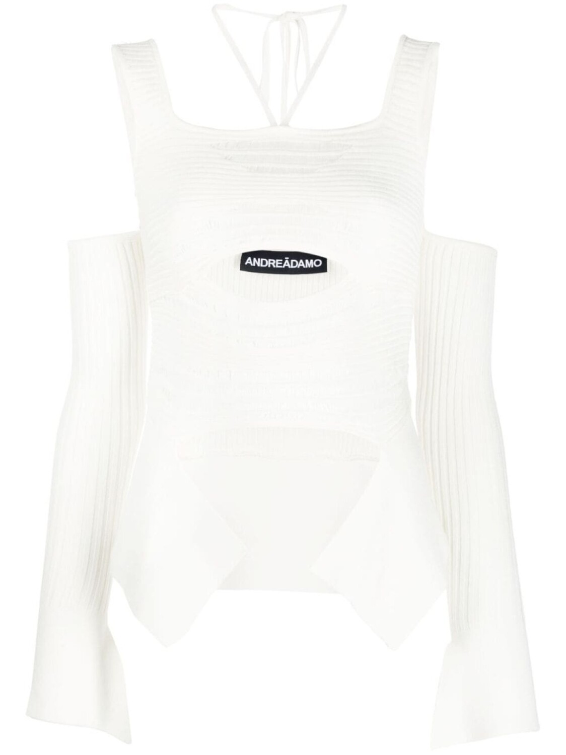 ANDREĀDAMO топ в рубчик, нейтральный цвет
ANDREĀDAMO топ в рубчик, нейтральный цвет