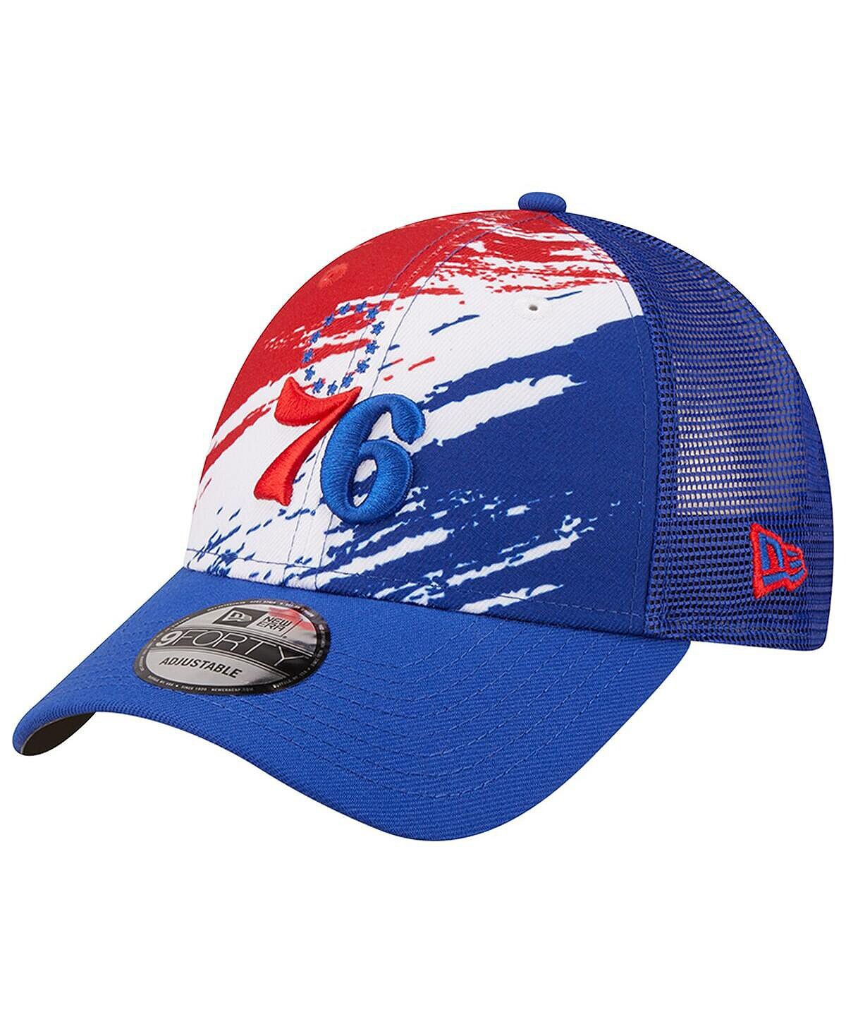 Мужская кепка Royal Philadelphia 76ers Marble 9FORTY Trucker Snapback New Era
Мужская кепка Royal Philadelphia 76ers Marble 9FORTY Trucker Snapback New Era