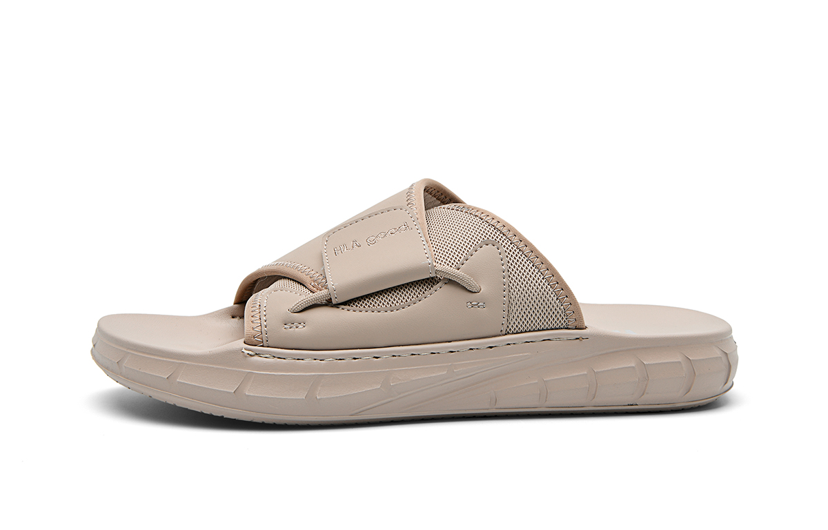 Тапочки-слайды на резиновой подошве, мужские, абрикосовые HLA, Apricot
Тапочки-слайды на резиновой подошве, мужские, абрикосовые HLA, Apricot